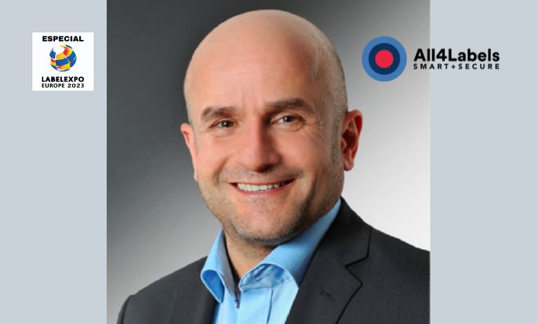 Ayhan Uslu, diretor de vendas de All4Labels Business Development Manager - Smart + Secure