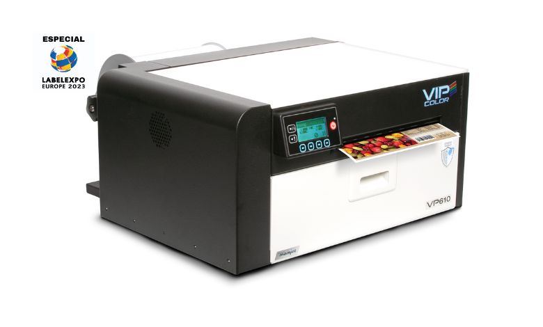 VIPColor Technologies exibe as séries VP500 e VP600 de impressoras de etiquetas coloridas de mesa