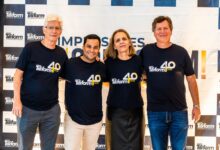 Legenda da foto (da esquerda para direita): Ricardo Coube, Danilo Maldonado, Angela Coube e Luiz Coube