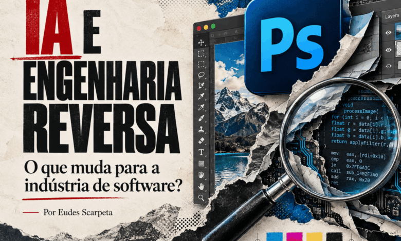 Entenda como a inteligência artificial facilita a engenharia reversa e o desenvolvimento de alternativas ao Photoshop, ERPs e outros softwares.